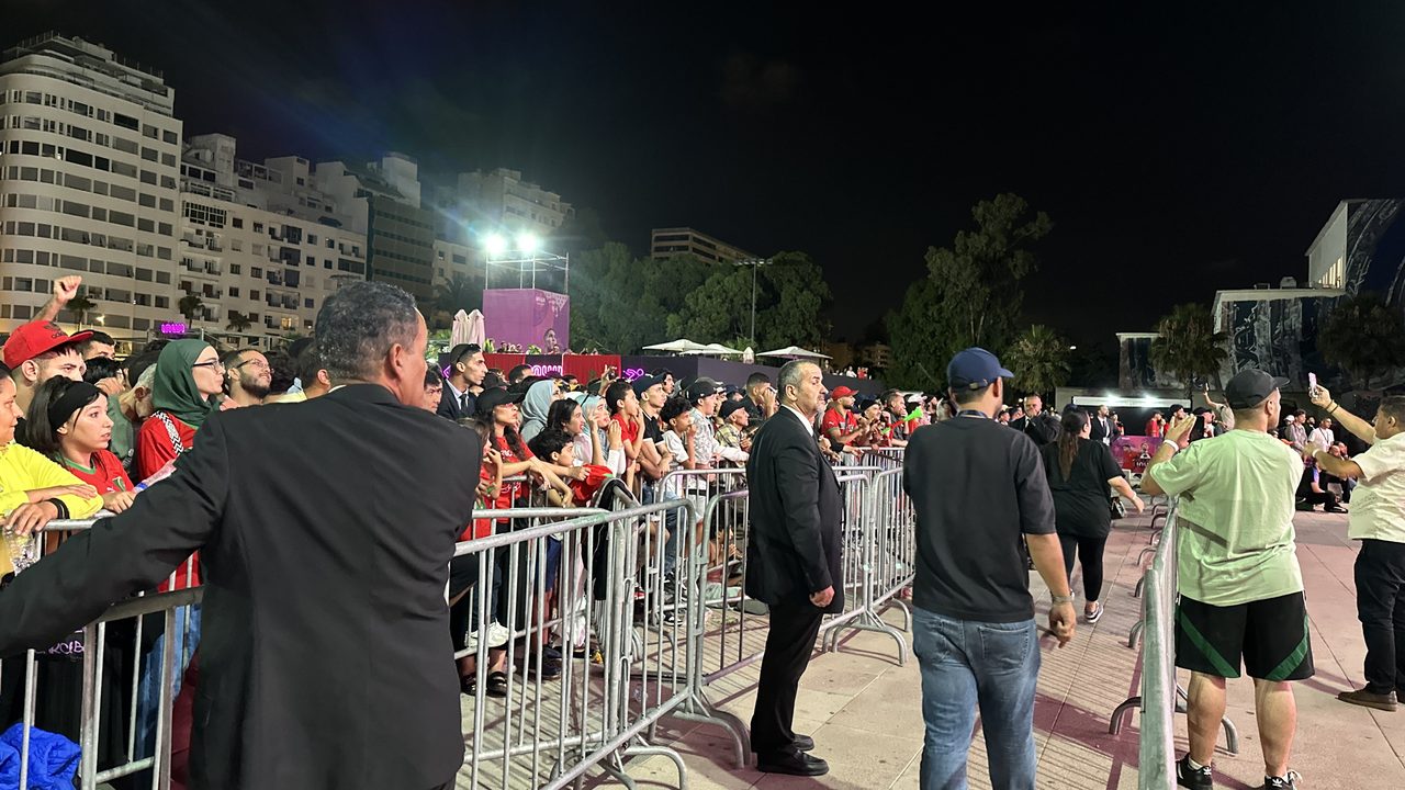 Gestion de foule lors de la soirée événementielle